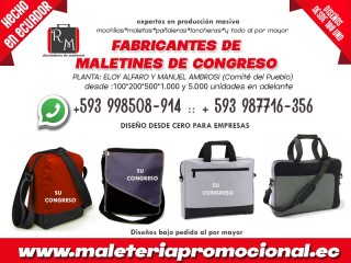 FABRICANTES DE MOCHILAS Y MALETINES DE CONGRESO AL POR MAYOR PARA EMPRESAS 2023