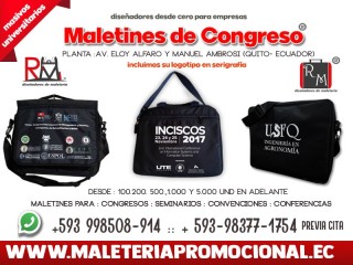 Fabricantes de Bolsos y Maletines para Congresos en Ecuador