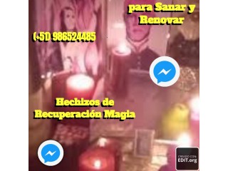 HECHIZOS DE RECUPERACION MAGIA PARA SANAR Y RENOVAR