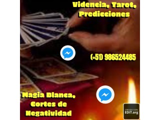 VIDENCIA, TAROT, PREDICCIONES, MAGIA BLANCA, CORTE DE NEGATIVIDAD