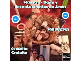 MAESTRO - DAÑO Y ENCANTAMIENTOS DE AMOR - CONSULTA GRATUITA