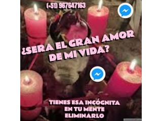 SERA EL GRAN AMOR DE MI VIDA ? TIENES ESA INCOGNITA EN TU MENTE ELIMINARLO