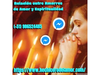 RELACION ENTRE AMARRES DE AMOR Y ESPIRITUALIDAD