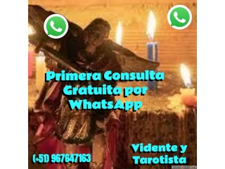 VIDENTE Y TAROTISTA - PRIMERA CONSULTA GRATUITA POR WHATSAPP