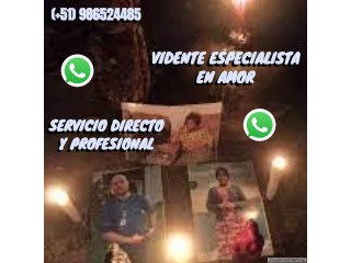 VIDENTE ESPECIALISTA EN AMOR - SERVICIO DIRECTO Y PROFESIONAL