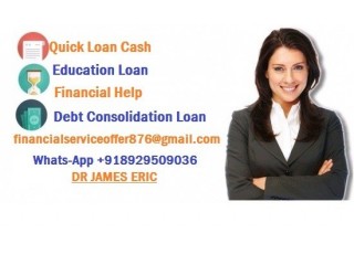 Business loans and Personal loans are available